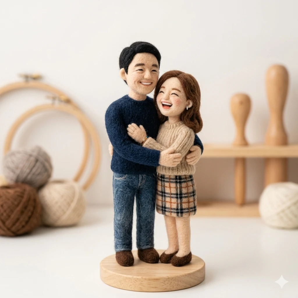 Figure AI 펠트인형 스타일 작품 예시