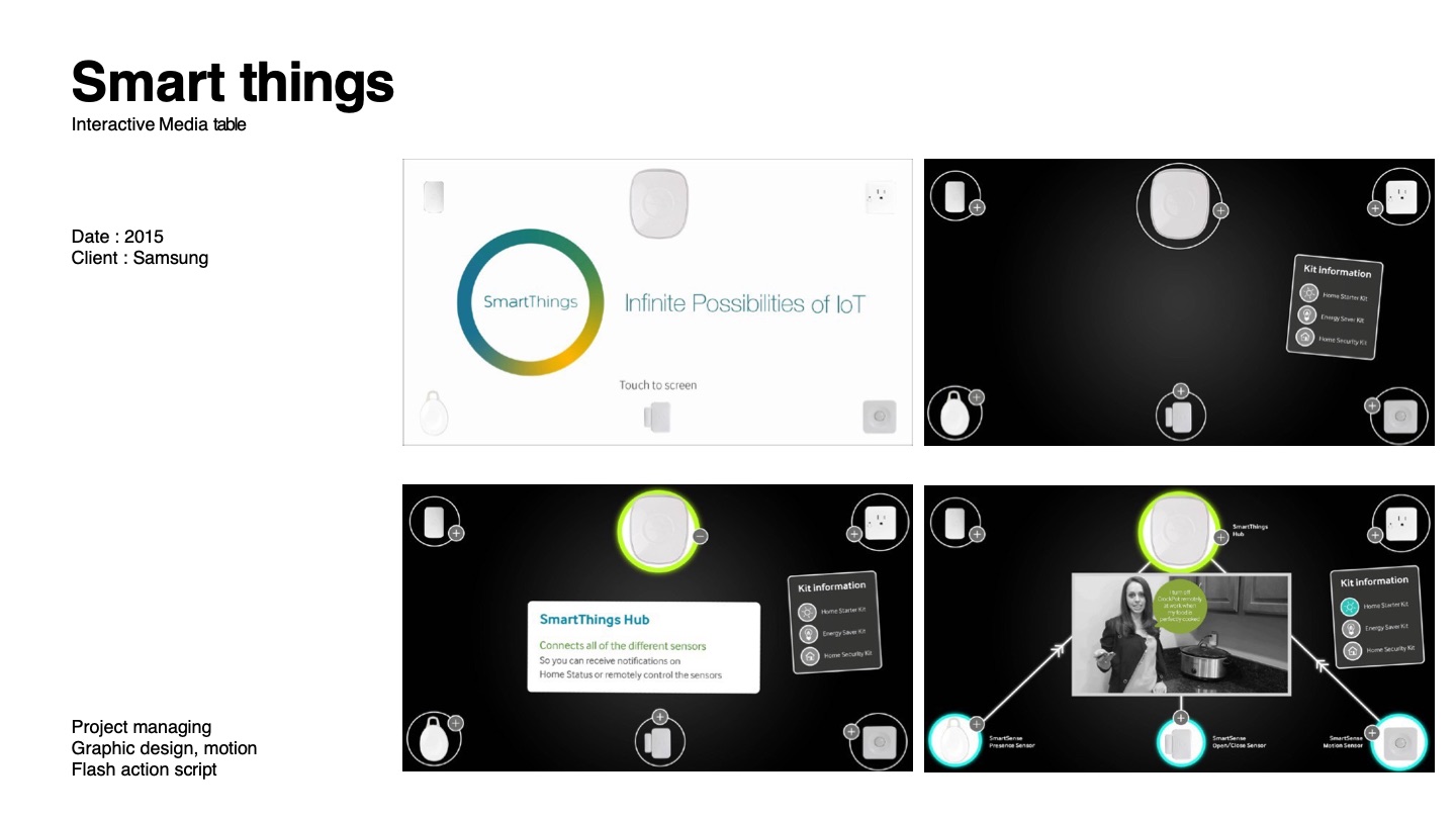 SmartThings Media Table — 소개서 p.136