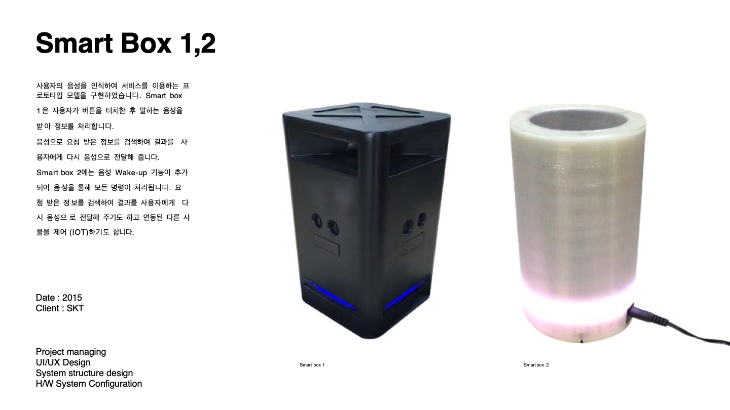 SKT Smart Box 1 / 2 — 소개서 p.154
