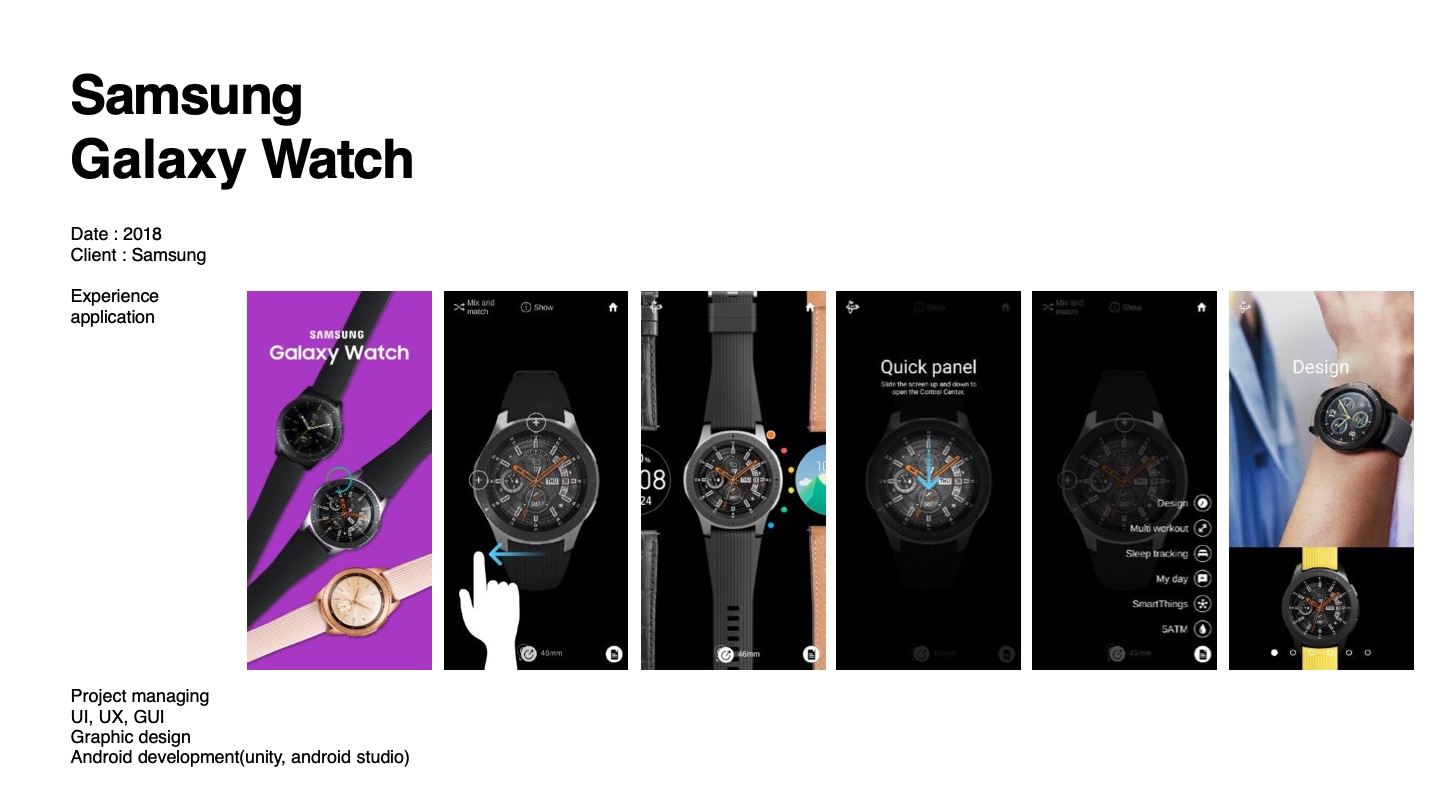 Galaxy Watch Experience — 소개서 p.89